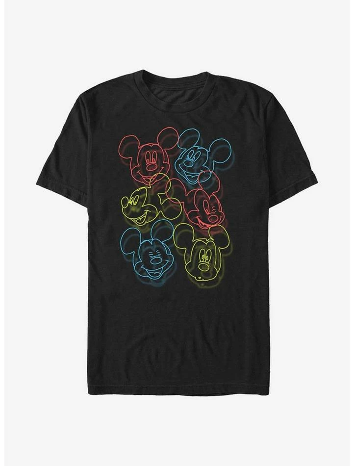 Deals β€οΈ Disney Mickey Mouse Neon Heads T-Shirt π 1 Deals β€οΈ Disney Mickey Mouse Neon Heads T-Shirt π