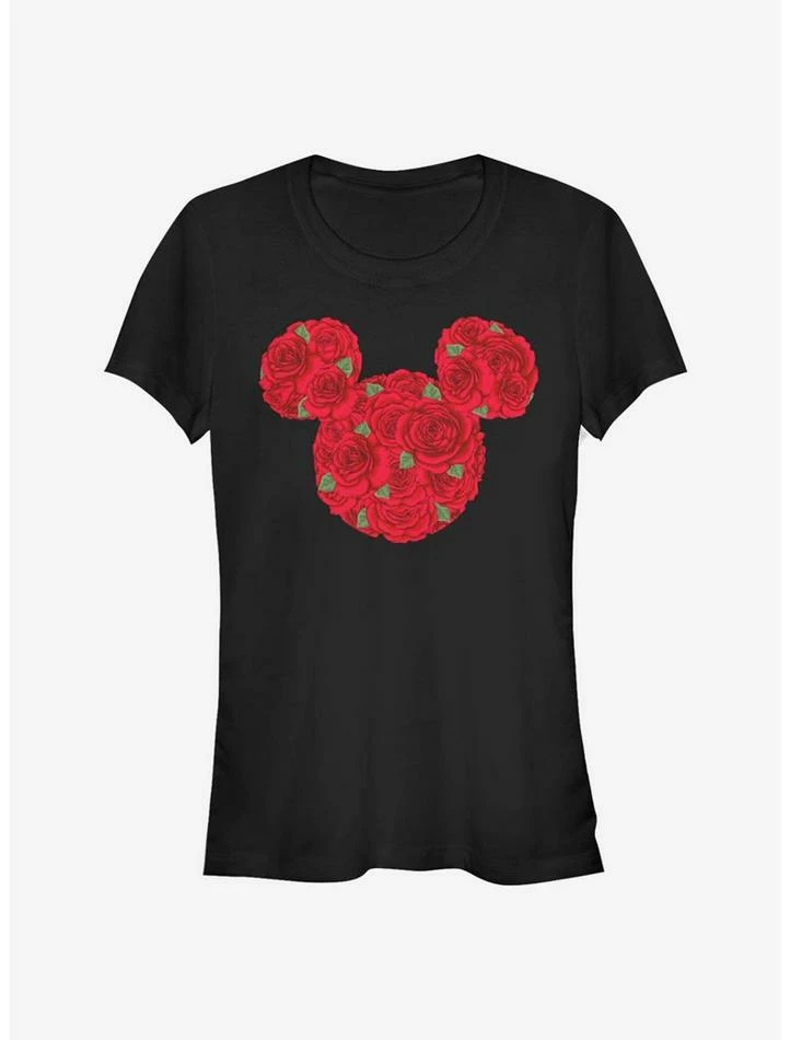 Wholesale β¨ Disney Mickey Mouse Roses Girls T-Shirt π 4 Wholesale β¨ Disney Mickey Mouse Roses Girls T-Shirt π - Image 4