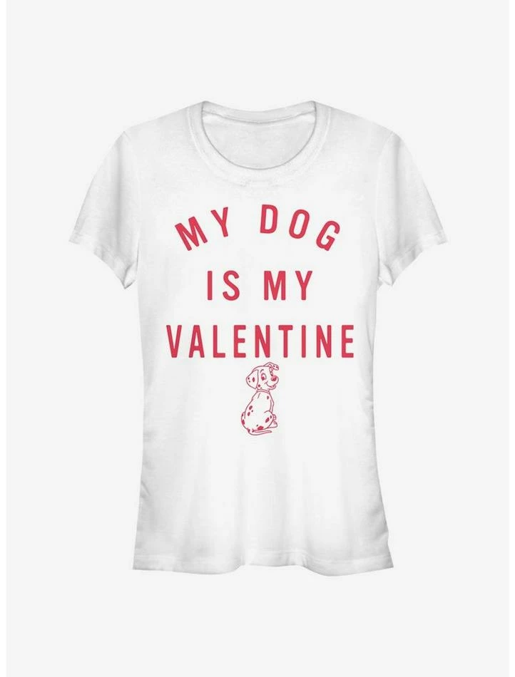 New 🛒 Disney 101 Dalmatians Valentine Pup 🎁 Girls T-Shirt ✔️ 1 New 🛒 Disney 101 Dalmatians Valentine Pup 🎁 Girls T-Shirt ✔️