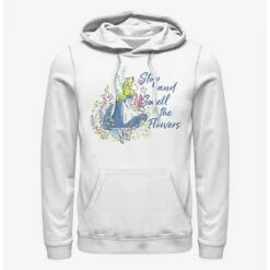 Best Sale 👏 Disney Alice In Wonderland Smell The Flowers Hoodie 🤩