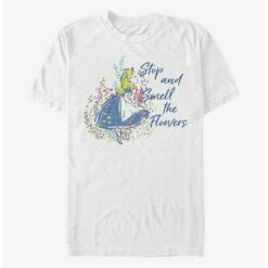 Wholesale ✔️ Disney Alice In Wonderland Smell The Flowers T-Shirt ⭐
