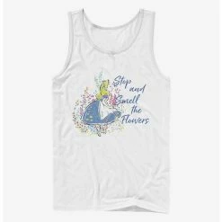 Hot Sale 😀 Disney Alice In Wonderland Smell The Flowers Tank 🛒
