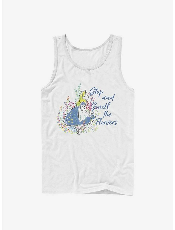 Hot Sale 😀 Disney Alice In Wonderland Smell The Flowers Tank 🛒 1 Hot Sale 😀 Disney Alice In Wonderland Smell The Flowers Tank 🛒