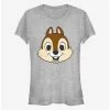 Top 10 ✔️ Disney Chip N' Dale Chip Big Face 👏 Girls T-Shirt 🧨
