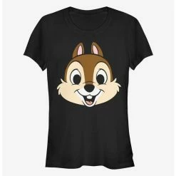 Coupon ✨ Disney Chip N' Dale Chip Big Face 🌟 Girls T-Shirt ❤️