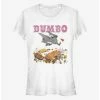 Promo 👏 Disney Dumbo Storybook Dumbo Girls T-Shirt 😍