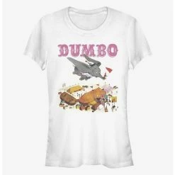 Promo 👏 Disney Dumbo Storybook Dumbo Girls T-Shirt 😍