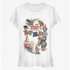 Hot Sale 🤩 Disney Dumbo Theatrical Poster 😍 Girls T-Shirt ❤️