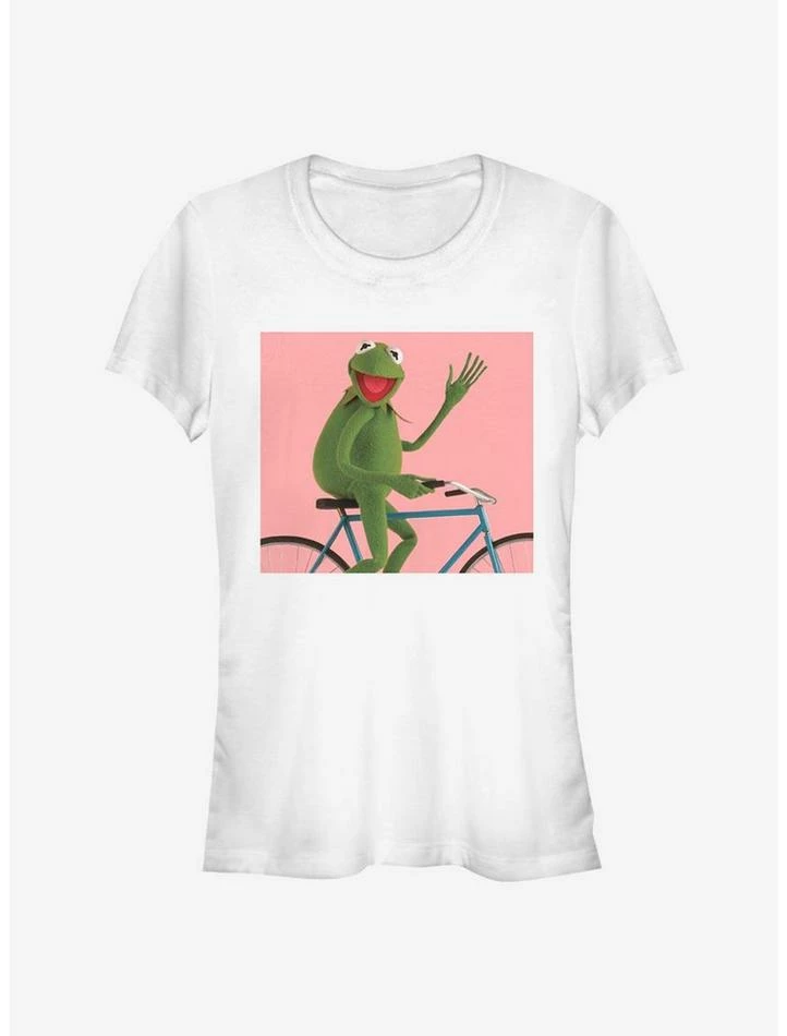 Brand new π― Disney The Muppets Biking Kermit Girls T-Shirt β 1 Brand new π― Disney The Muppets Biking Kermit Girls T-Shirt β
