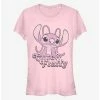 Budget 🔥 Disney Lilo & Stitch Fluffy Angel Girls T-Shirt 🎉
