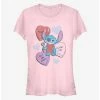 Top 10 ⭐ Disney Lilo & Stitch Heart Pizza 👏 Girls T-Shirt 😍
