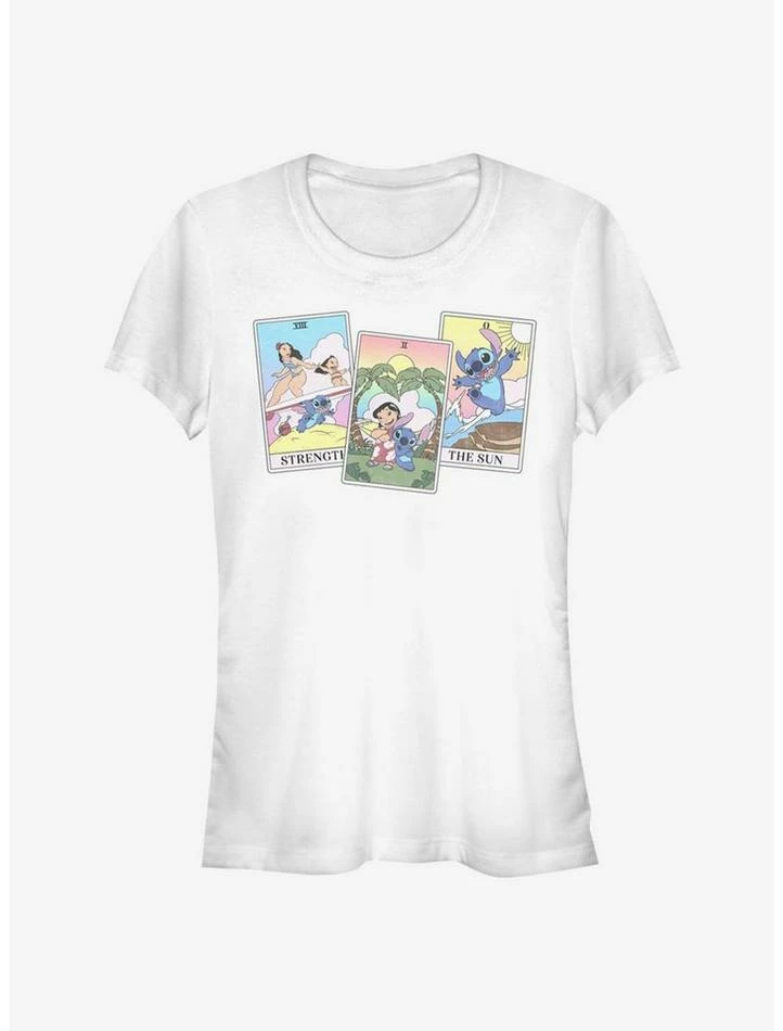 Budget ✔️ Disney Lilo & Stitch Lilo Stitch Tarot Girls T-Shirt 👍 1 Budget ✔️ Disney Lilo & Stitch Lilo Stitch Tarot Girls T-Shirt 👍