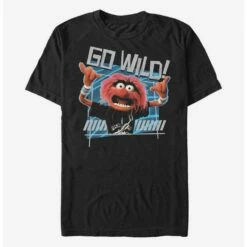 Discount 😀 Disney The Muppets Animal Wild T-Shirt ❤️