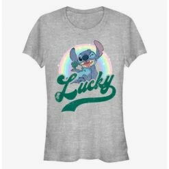Top 10 ✨ Disney Lilo & Stitch Lucky Rainbow 🛒 Girls T-Shirt ✨