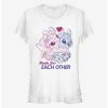 Hot Sale ⭐ Disney Lilo & Stitch Made For Eachother 👏 Girls T-Shirt ❤️