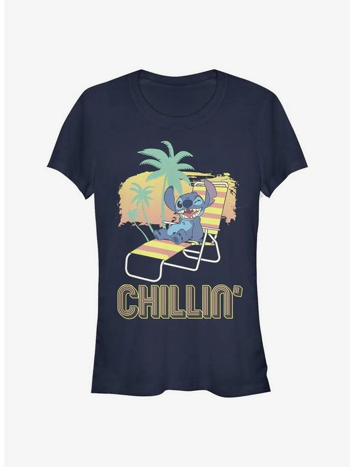 Best Sale 𧨠Disney Lilo & Stitch Chillin' π₯° Girls T-Shirt βοΈ 3 Best Sale 𧨠Disney Lilo & Stitch Chillin' π₯° Girls T-Shirt βοΈ - Image 3