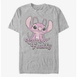 Discount 👍 Disney Lilo & Stitch Fluffy Angel T-Shirt ❤️