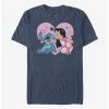 Cheap ✔️ Disney Lilo & Stitch Lilo And Valentine Kisses T-Shirt ✨
