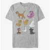 Brand new ⌛ Disney Cats Grid T-Shirt 🔥