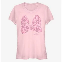 Brand new 🌟 Disney Minnie Mouse Pink Leopard Girls T-Shirt 😉