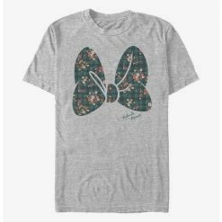 Coupon ❤️ Disney Minnie Mouse Plaid Floral Bow T-Shirt ⭐