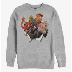 Best Sale 🥰 Disney The Muppets Muppet Breakout Crew Sweatshirt 🔔