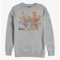 Wholesale 👍 Disney The Muppets Muppet Gang Crew Sweatshirt 🤩