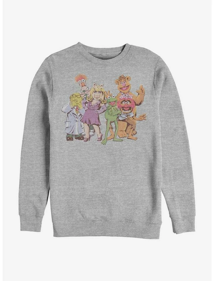 Wholesale 👍 Disney The Muppets Muppet Gang Crew Sweatshirt 🤩 1 Wholesale 👍 Disney The Muppets Muppet Gang Crew Sweatshirt 🤩