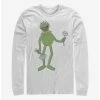 Coupon 🎉 Disney The Muppets Big Kermit Long-Sleeve T-Shirt ✔️