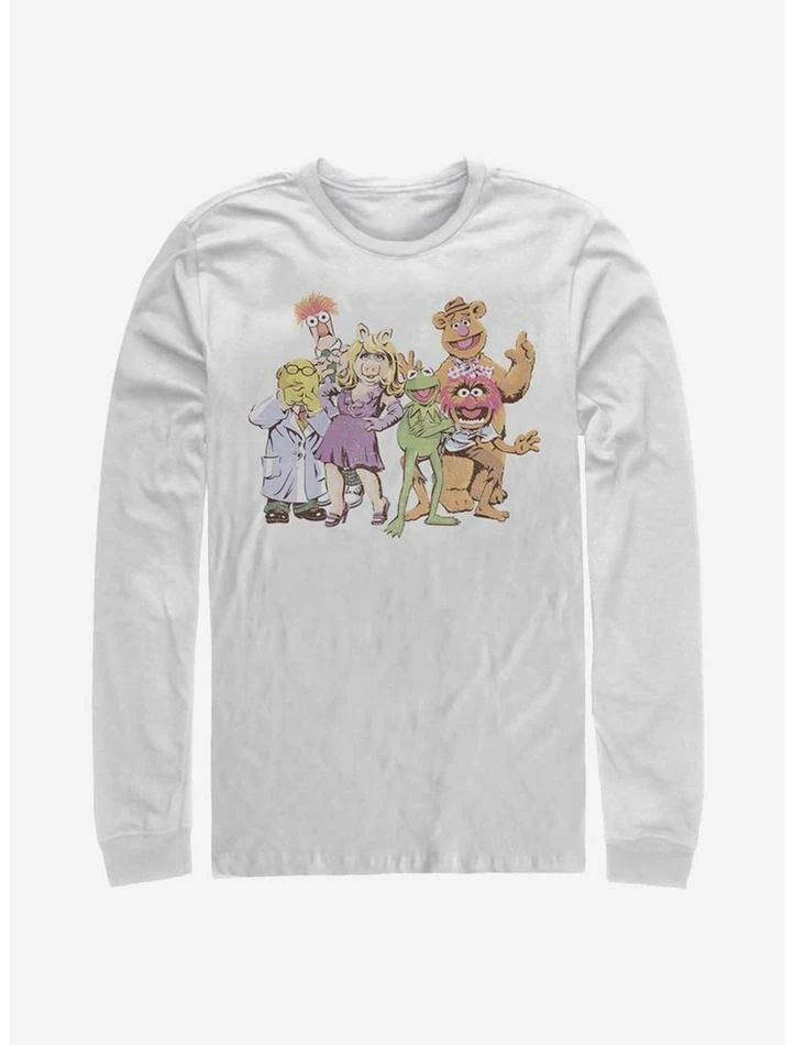 Discount π₯ Disney The Muppets Muppet Gang Long-Sleeve T-Shirt β 1 Discount π₯ Disney The Muppets Muppet Gang Long-Sleeve T-Shirt β