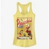 Brand new ✨ Disney Pinocchio Storybook Poster 😉 Girls Tank ⌛