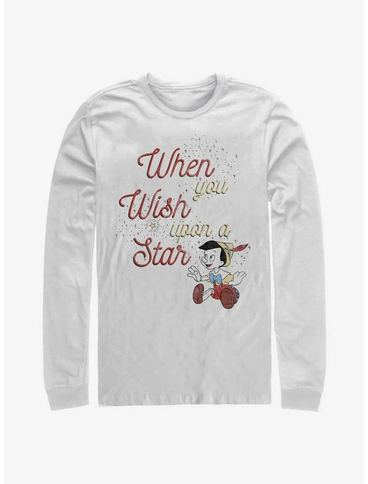 Flash Sale β€οΈ Disney Pinocchio Wishing Star Long-Sleeve T-Shirt π₯° 1 Flash Sale β€οΈ Disney Pinocchio Wishing Star Long-Sleeve T-Shirt π₯°