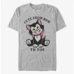 Wholesale ❤️ Disney Pinocchio Cute Figaro T-Shirt ⭐