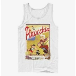 Budget ⌛ Disney Pinocchio Storybook Poster Tank ❤️