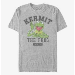 Best Pirce 💯 Disney The Muppets Collegiate Kermie T-Shirt ❤️