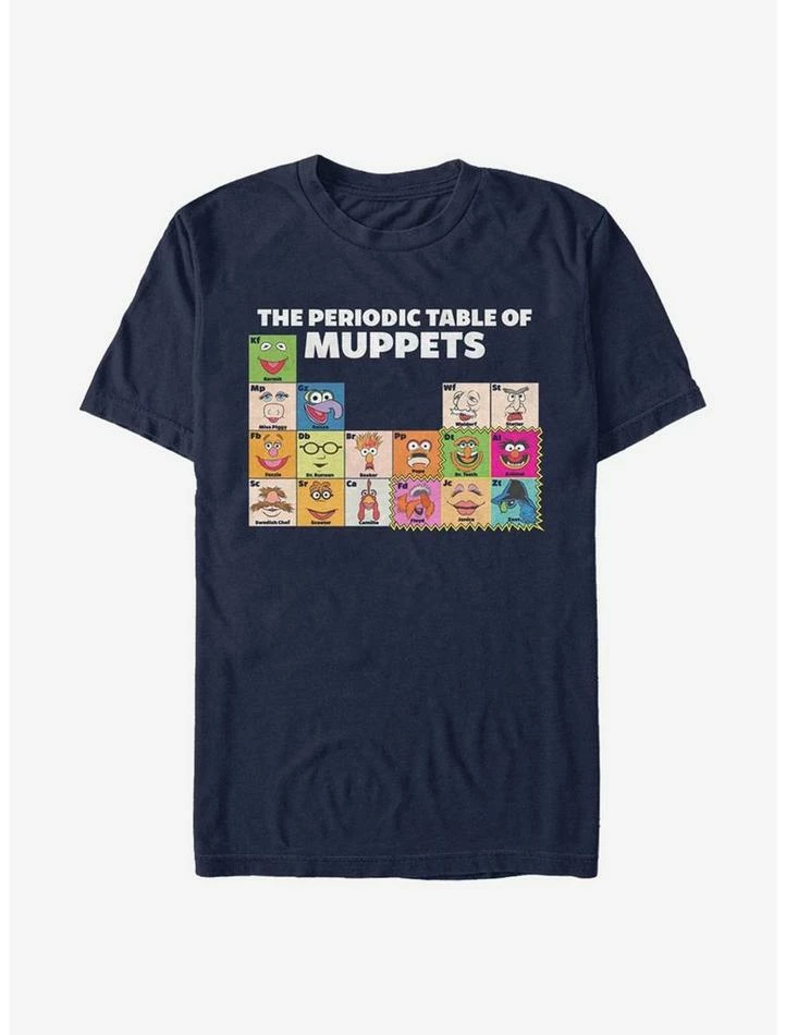 Discount βοΈ Disney The Muppets Periodic Table Of Muppets T-Shirt π 1 Discount βοΈ Disney The Muppets Periodic Table Of Muppets T-Shirt π