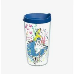 Best reviews of 👍 Disney Alice In Wonderland Floral 16oz Classic Tumbler With Lid 👍
