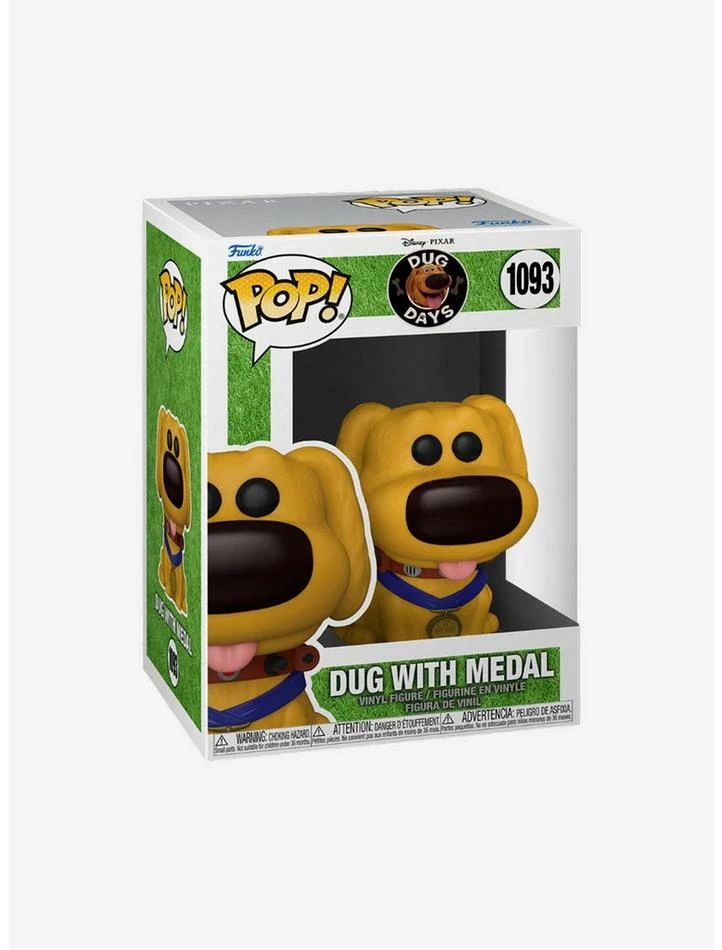 Best Sale ⨠Funko Disney Pixar Dug Days Pop! Dug With Medal Vinyl Figure 𧨠2 Best Sale ⨠Funko Disney Pixar Dug Days Pop! Dug With Medal Vinyl Figure 𧨠- Image 2