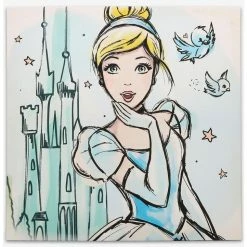 Discount π Disney Cinderella Canvas Wall Décor π€©