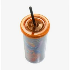 Deals 👏 Disney Lilo & Stitch Glow-In-The-Dark Pumpkin Acrylic Travel Cup 🛒 -Dressup Outfits Shop 15450481 av3