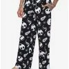 Wholesale 🎁 The Nightmare Before 😉 Christmas Black & White Jack Faces Pajama Pants ❤️