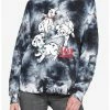 Best deal 🤩 Disney 101 Dalmatians Tie-Dye Girls Sweatshirt 👍