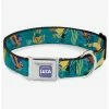 Buy 😉 Luca and Alberto Sea Monsters Swimming Seatbelt 🎉 Dog Collar ⭐