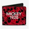 Best Sale ✨ Disney Mickey Mouse 1928 Smiling Bifold Wallet ❤️