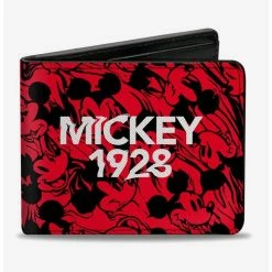 Best Sale ✨ Disney Mickey Mouse 1928 Smiling Bifold Wallet ❤️