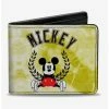 Buy 👏 Disney Mickey Mouse Sitting Crest Tie Dye Bifold Wallet ✨