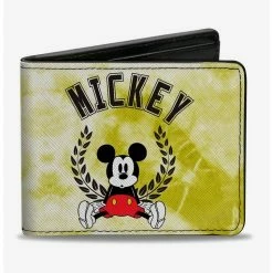 Buy 👏 Disney Mickey Mouse Sitting Crest Tie Dye Bifold Wallet ✨
