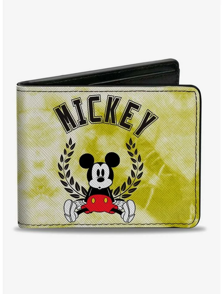 Buy 👏 Disney Mickey Mouse Sitting Crest Tie Dye Bifold Wallet ✨ 1 Buy 👏 Disney Mickey Mouse Sitting Crest Tie Dye Bifold Wallet ✨