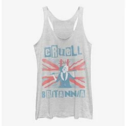Best deal ✔️ Disney Cruella Cruell Britannia 🔔 Girls Tank ❤️