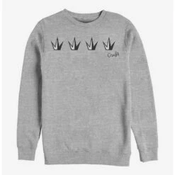Cheap 🤩 Disney Cruella Crowns Crew Sweatshirt 👏